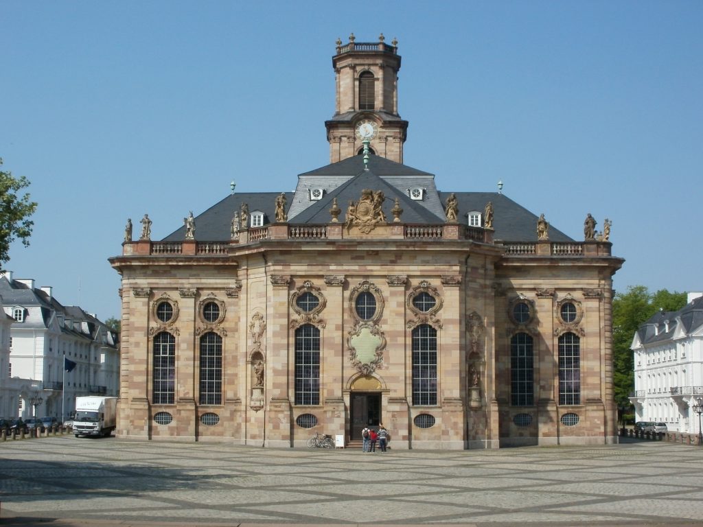 Bild der Ludwigkirche in Saarbrücken